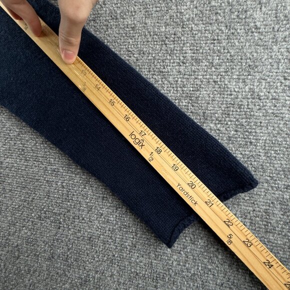 Ralph Lauren Cashmere Wool Blend Flag Sweater Navy Blue Medium Pullover Knit USA - Picture 15 of 15